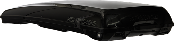 Sort skiboks Skiguard 830S 